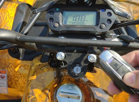 Дистанционное глушение и запуск двигателя