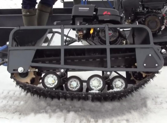 ВЫ ПОЛУЧИТЕ МОТОСОБАКУ С КАТКОВОЙ ПОДВЕСКОЙ