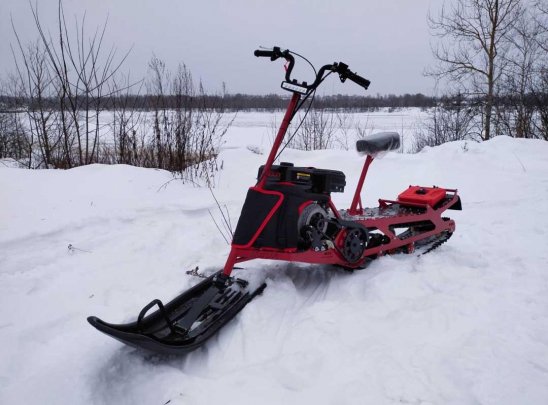 Комплектация обновленного снегоката Макс: