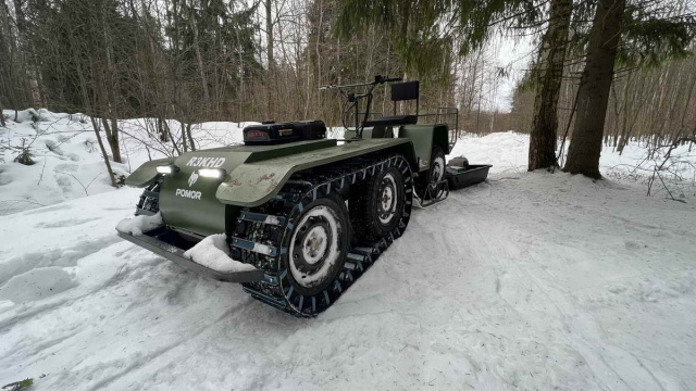Тест-драйв обновленного вездехода POMOR X6