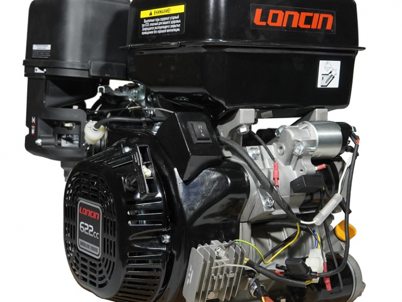 Двигатель Loncin LC196FD (D type) D25 20A