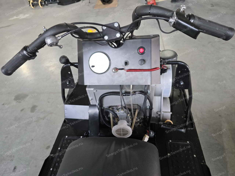 Снегоход 2Т с двигателем РМЗ длинный