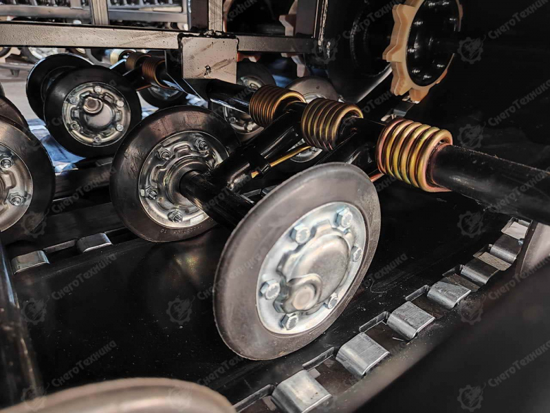 Снегоход 4Т с двигателем Zongshen длинный