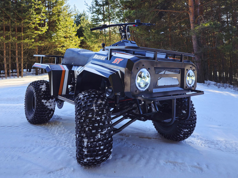 Квадроцикл + прицеп