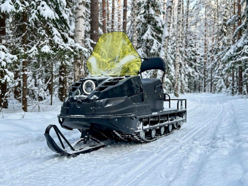 Снегоход 4Т с капотом Лидер