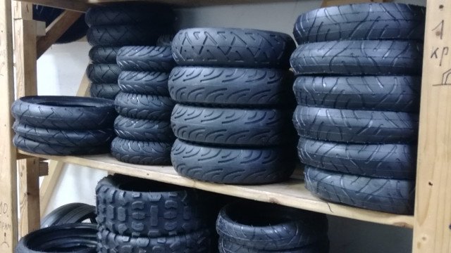 Привод покрышек на Kugoo