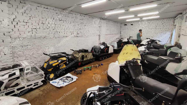 Подготовка снегоходов и мотобуксировщиков к отправке