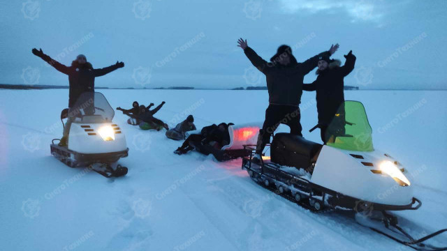 Снегоход для активного отдыха